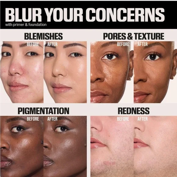 Huda Beauty Easy Blur Natural Airbrush Foundation - Chai 210B NIB - Picture 6 of 8